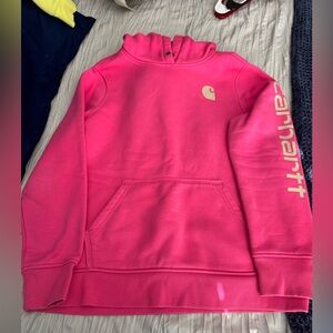 Carhartt Fuchsia Sweatshirt with Logo